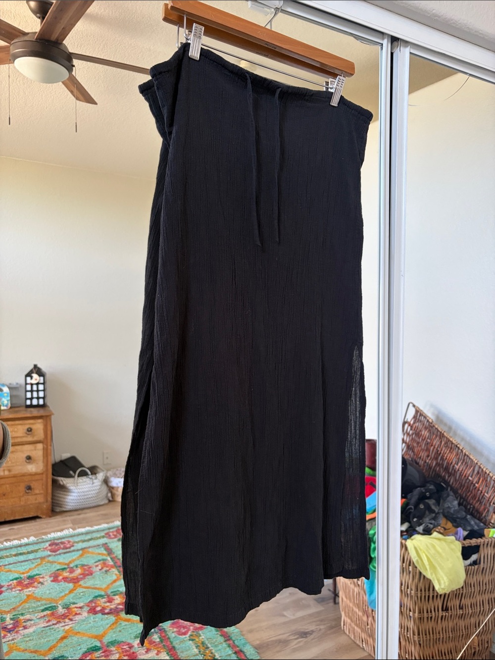 United Colors Of Benetton Black Midi Dress